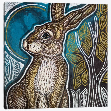 Little Rabbit Canvas Print #LSH250} by Lynnette Shelley Canvas Art