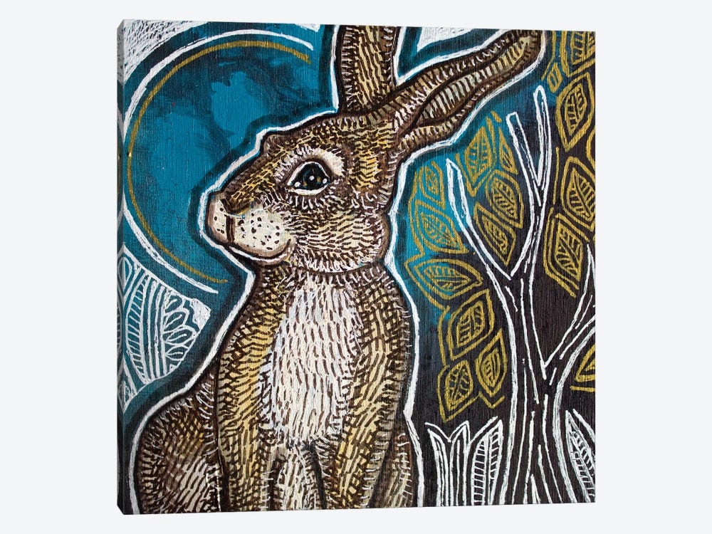 Little Rabbit by Lynnette Shelley 1-piece Canvas Art Print