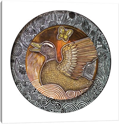 Duck Song Canvas Art Print - Lynnette Shelley