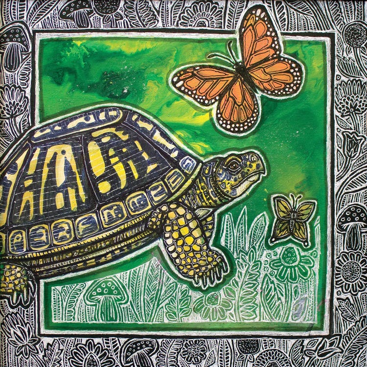 Chasing Flutterbys by Lynnette Shelley wall art