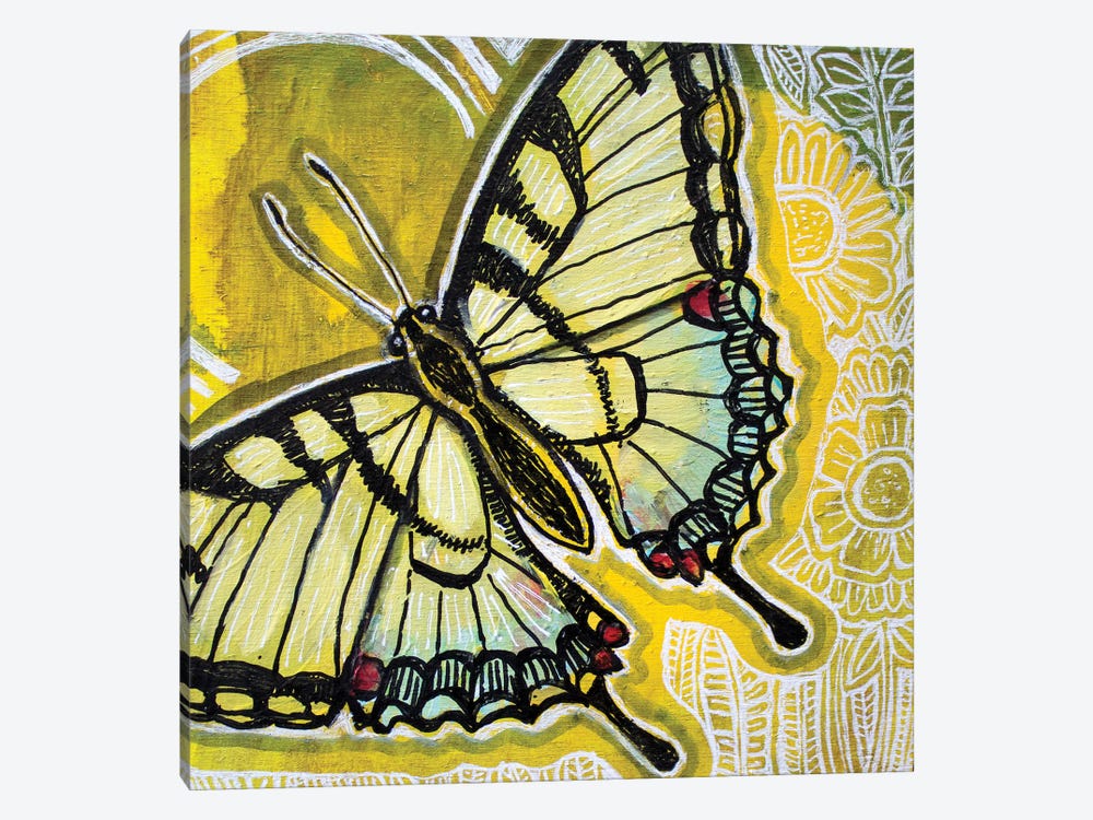 Sunny Swallowtail by Lynnette Shelley 1-piece Canvas Art