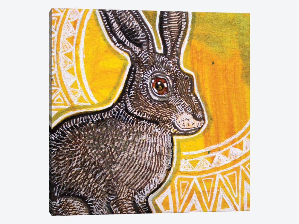 Sun Rabbit by Lynnette Shelley 1-piece Canvas Print