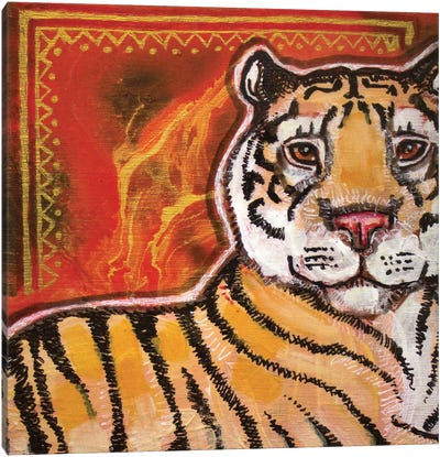 Tiger Canvas Art Print - Lynnette Shelley
