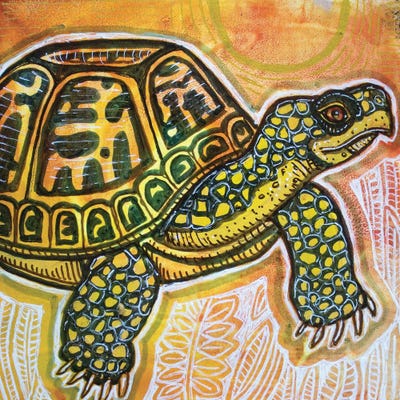 Slow Poke by Lynnette Shelley canvas print