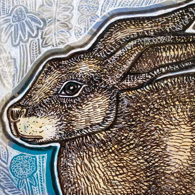Brown Bunny by Lynnette Shelley wall art