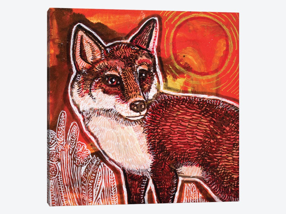 Autumn Fox by Lynnette Shelley 1-piece Canvas Art