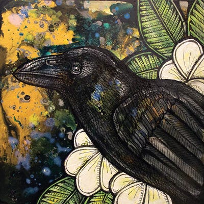 Alala by Lynnette Shelley framed canvas print