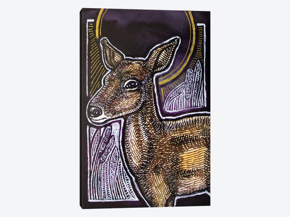 Oh! Deer by Lynnette Shelley 1-piece Canvas Art