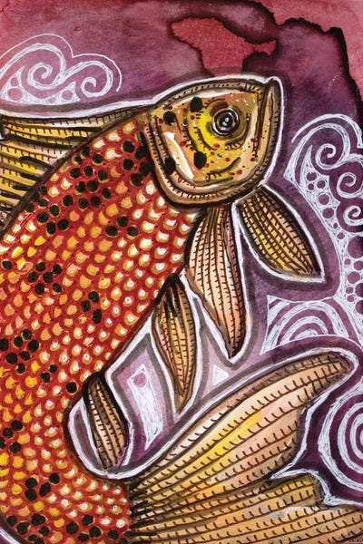 Koi: Jumpking Koi by Lynnette Shelley