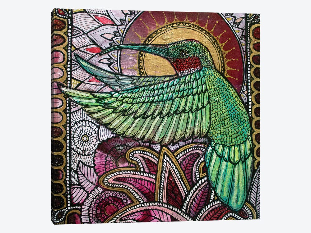 Flight Of The Hummingbird by Lynnette Shelley 1-piece Art Print