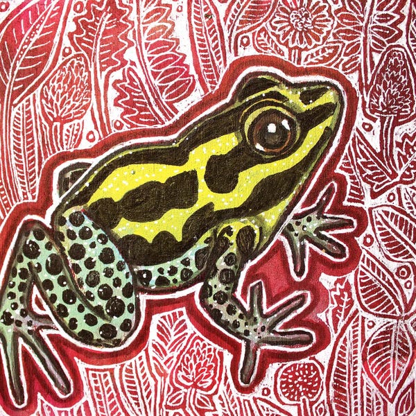 Frogs: Poison Dart Frog by Lynnette Shelley