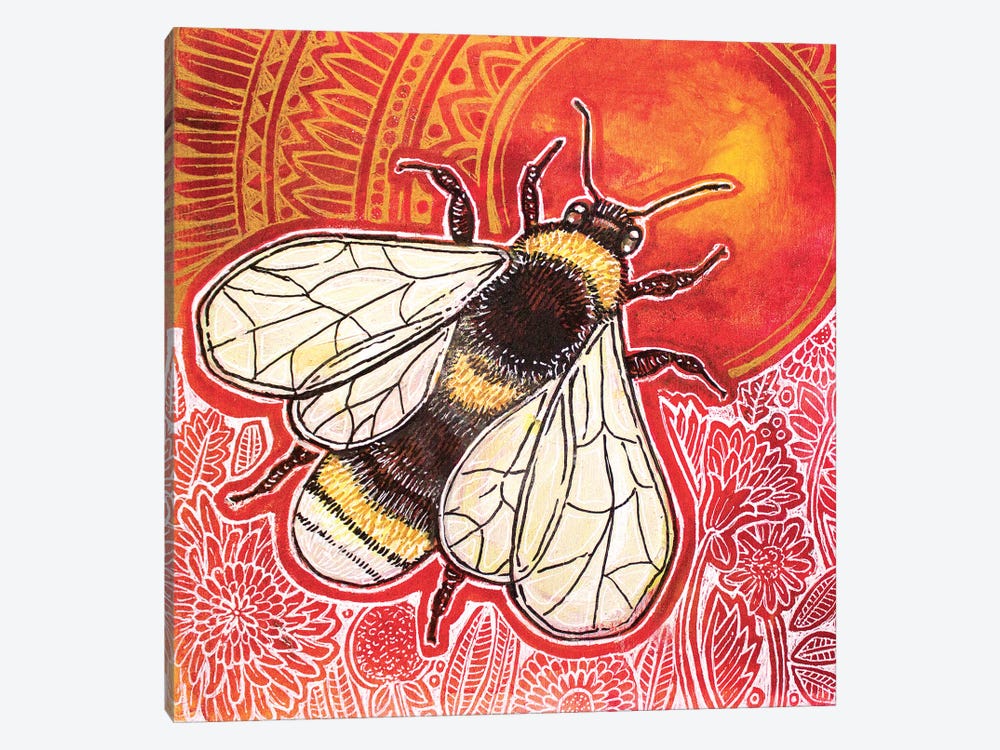 Just Bee by Lynnette Shelley 1-piece Art Print