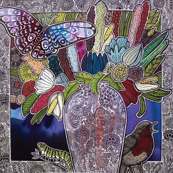 Butterflies and Flowers: Blossom Forth by Lynnette Shelley