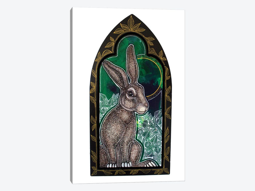 Wild Rabbit On The Green by Lynnette Shelley 1-piece Art Print