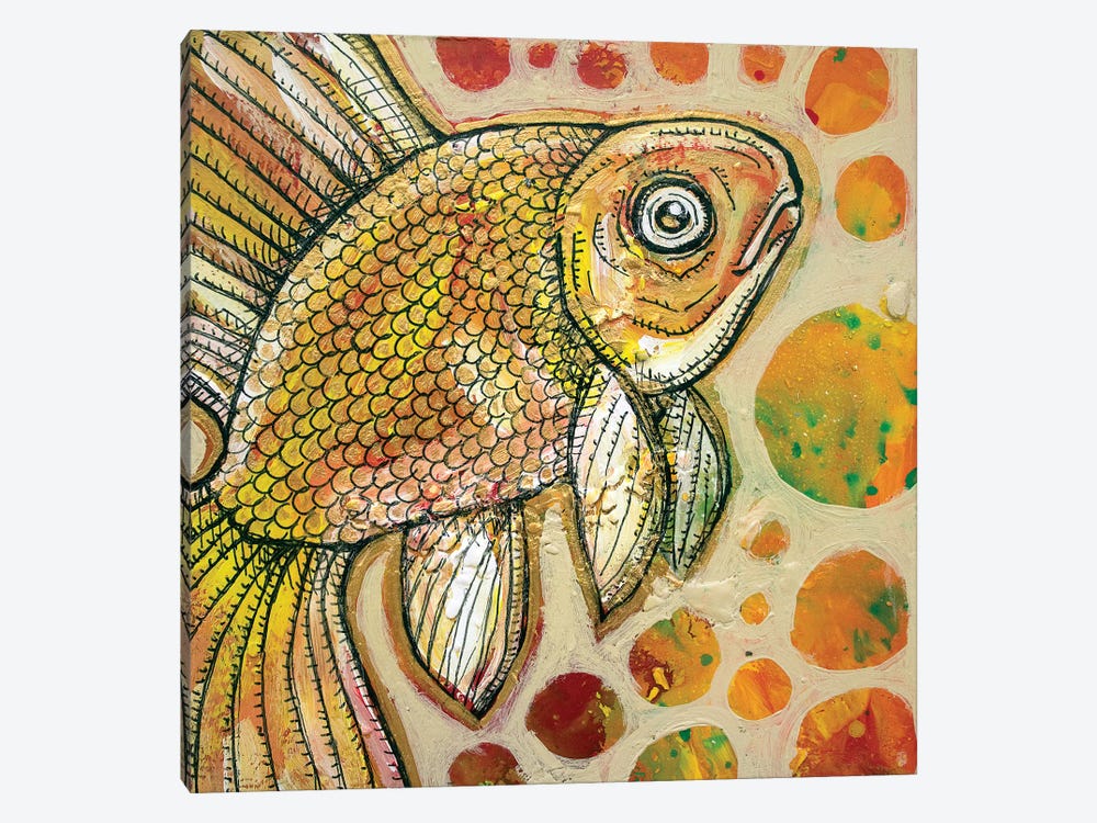Goldfish by Lynnette Shelley 1-piece Canvas Art Print
