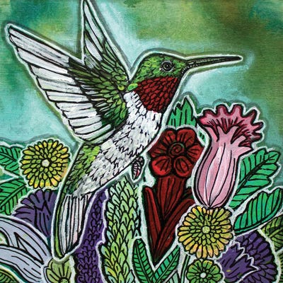 Garden Ruby by Lynnette Shelley art print