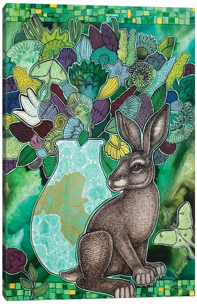 Bella Verde Canvas Art Print - Lynnette Shelley