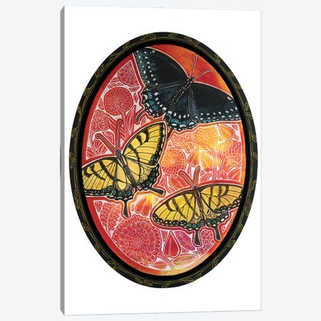 Swallowtail Garden Canvas Print #LSH465} by Lynnette Shelley Canvas Artwork