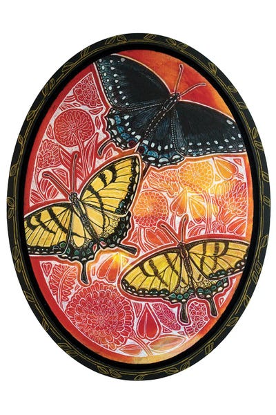 Lynnette Shelley: Swallowtail Garden by Lynnette Shelley