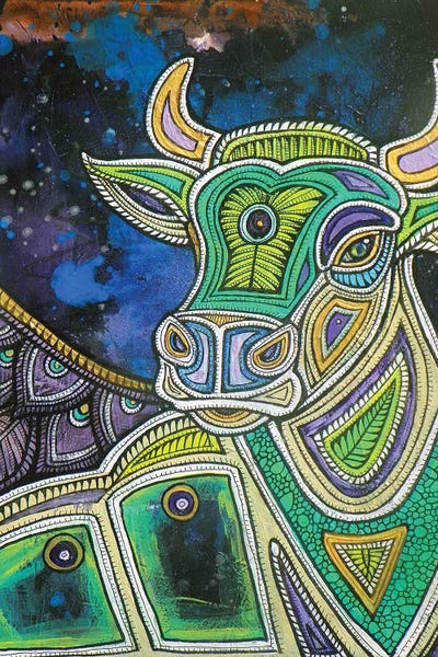 Holy Cow by Lynnette Shelley art print