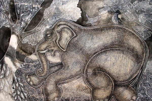 Dreaming Elephant