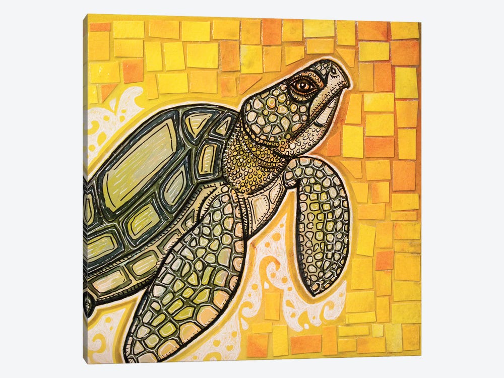 Swimming In The Sun by Lynnette Shelley 1-piece Canvas Print