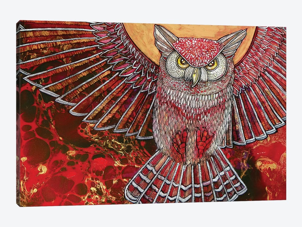 Hunter Owl by Lynnette Shelley 1-piece Art Print