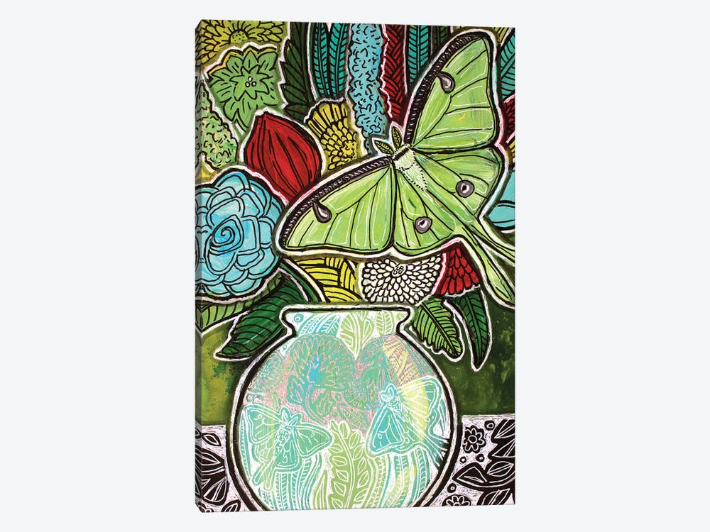 Luna Blooms by Lynnette Shelley 1-piece Art Print