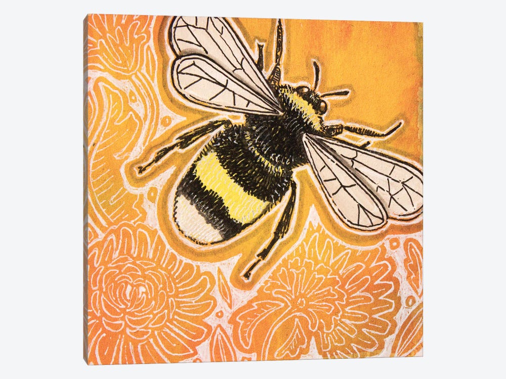 Summer Bee by Lynnette Shelley 1-piece Art Print