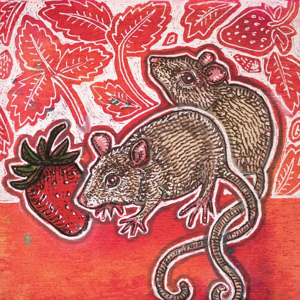 Mice: Sweet Berry by Lynnette Shelley
