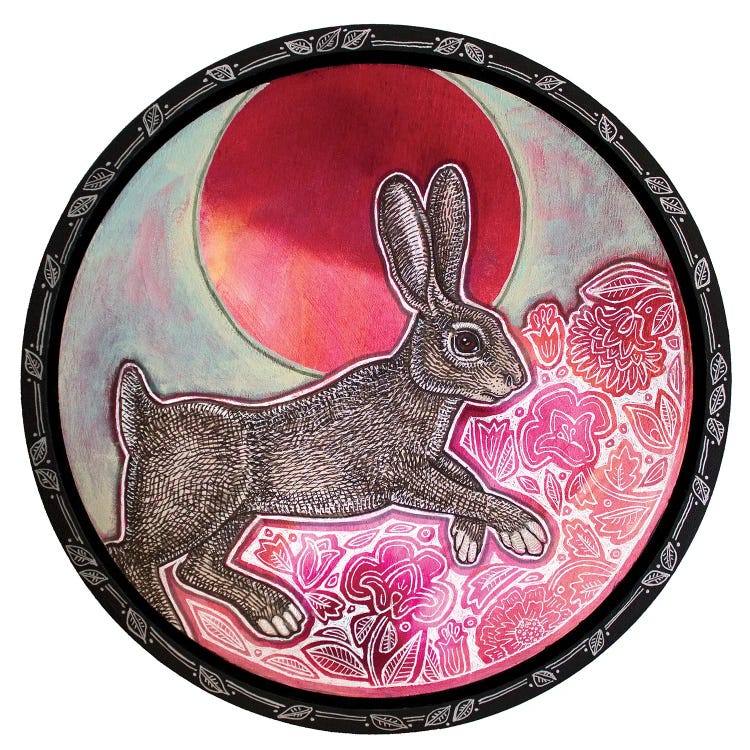 Spring Moon Hare