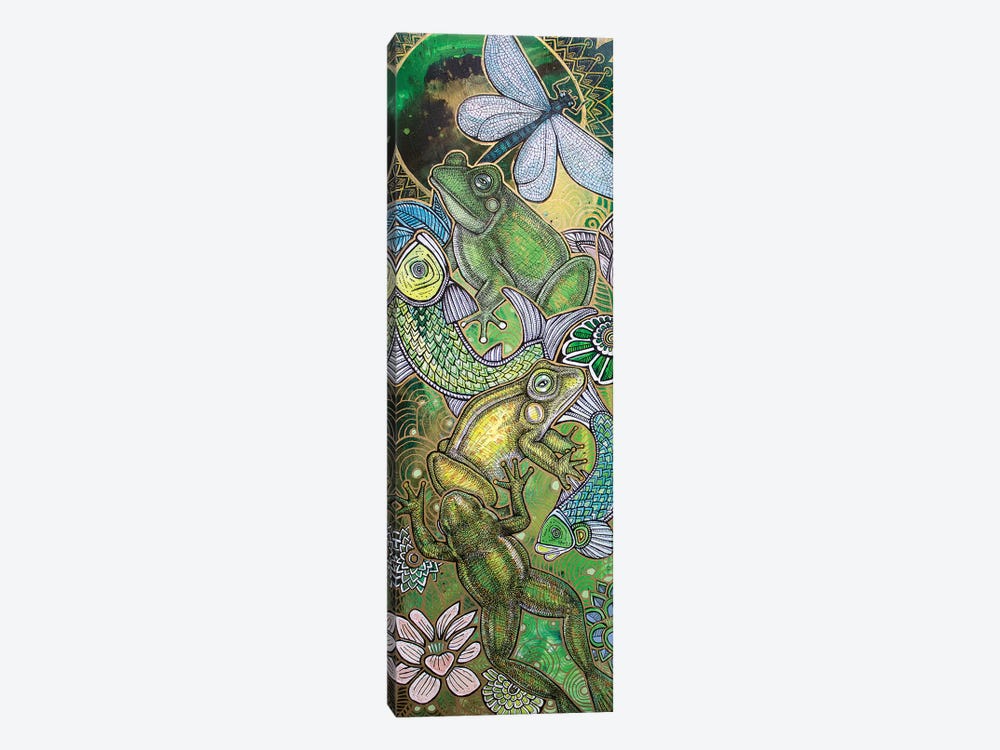 Leap Frog by Lynnette Shelley 1-piece Canvas Print