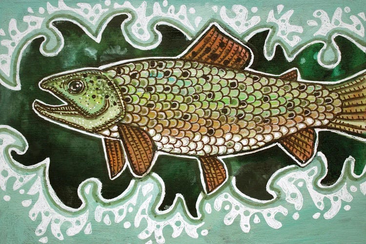 Upstream by Lynnette Shelley wall art
