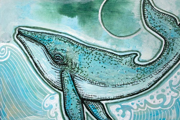 Humpback Whales: Voyager by Lynnette Shelley