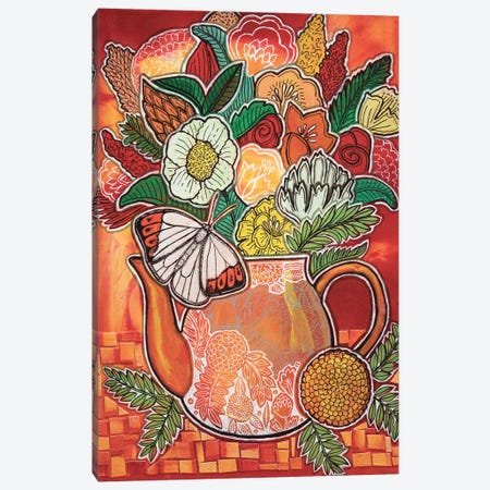 Orange Pekoe Canvas Print #LSH544} by Lynnette Shelley Canvas Art Print