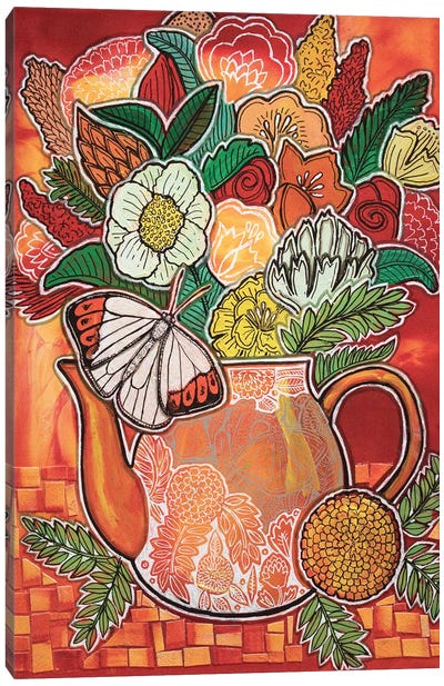 Orange Pekoe Canvas Art Print - Lynnette Shelley