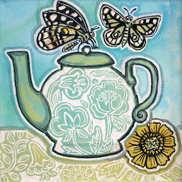 Tea For Two by Lynnette Shelley wall art