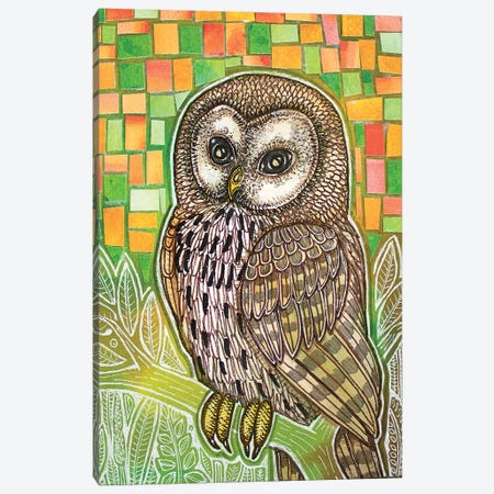 Owl Be Seeing You Canvas Print #LSH561} by Lynnette Shelley Canvas Wall Art