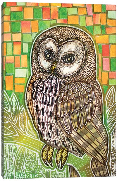 Owl Be Seeing You Canvas Art Print - Lynnette Shelley