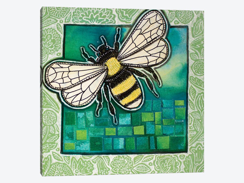 Bee Free by Lynnette Shelley 1-piece Canvas Artwork
