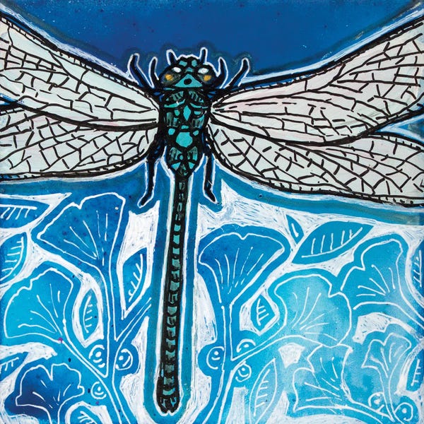 Dragonflies: Dragonfly Blues by Lynnette Shelley
