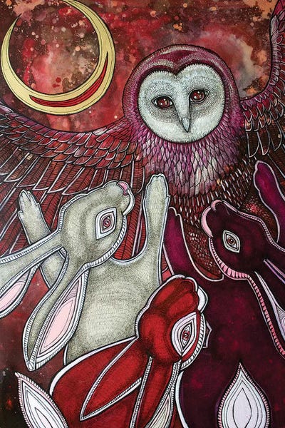 Moondancers by Lynnette Shelley canvas print