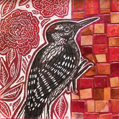 A Touch Of Crimson by Lynnette Shelley canvas print