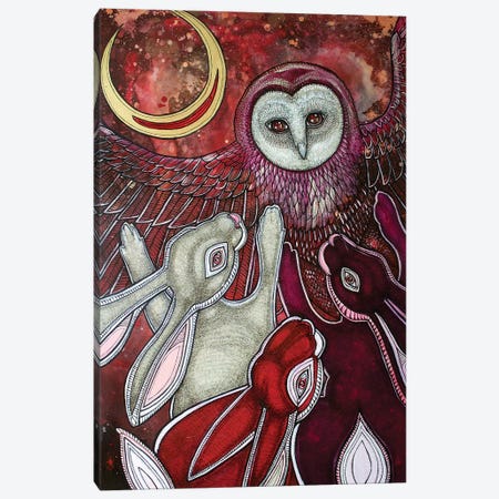 Moondancers Canvas Print #LSH59} by Lynnette Shelley Canvas Artwork