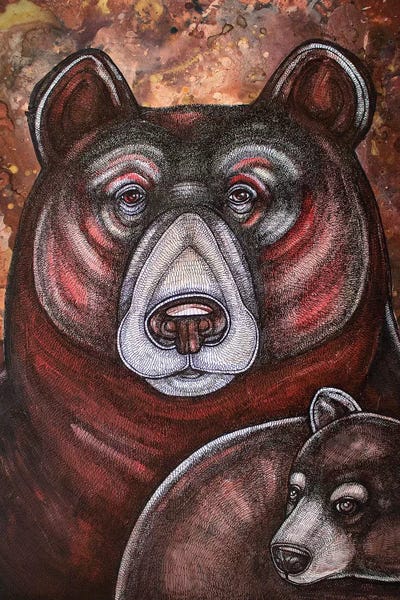 Mother Bear by Lynnette Shelley art print