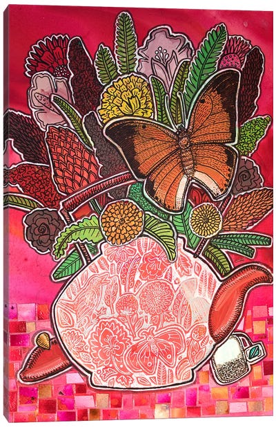 Masala Chai Canvas Art Print - Tea Art