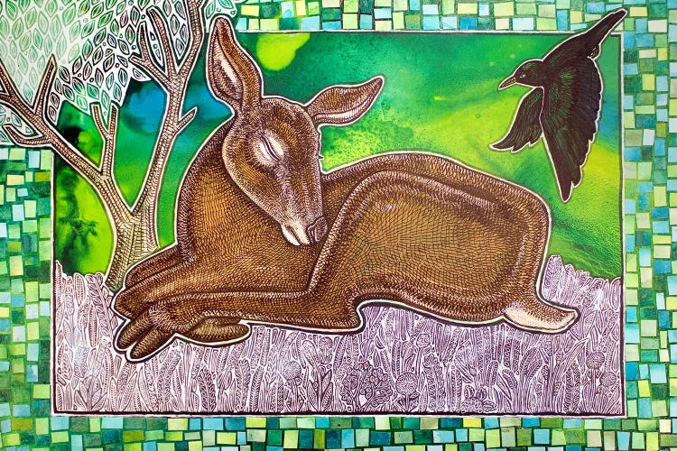 Resting Deer II