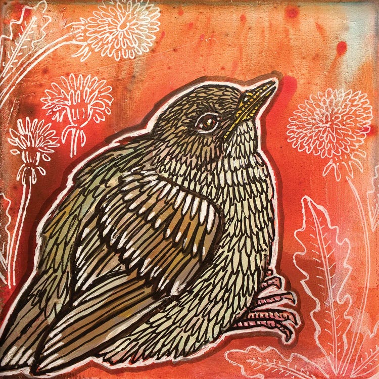 Fledgling by Lynnette Shelley wall art