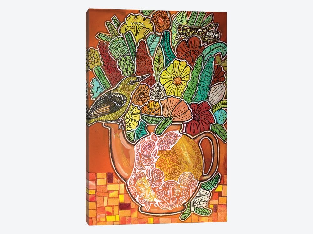 Ginger Tea by Lynnette Shelley 1-piece Canvas Artwork