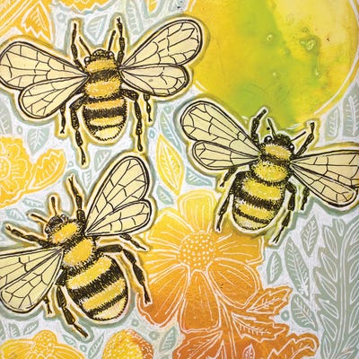 Season Of The Sun by Lynnette Shelley framed canvas print